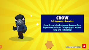 We're compiling a large gallery with as high of quality of images as we can possibly find. Just Unlocked Crow Any Tips Brawlstars