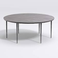 The tabletop is made from a pane of smokey tempered glass. Staal Cast Aluminum Coffee Table Reviews Crate And Barrel