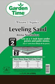 Leveling sand is a sand used over paver base sand when setting pavers. Gro Well Brands Inc Leveling Sand