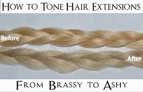 How To Tone Hair Extensions Tone Hair Hair Extensions Hair Extensions Before And After
