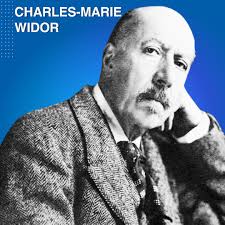 🎊Happy birthday 🎂Charles-Marie Widor🎼🎊 Charles-Marie Widor occupies an  important position in the idiosyncratic tradition of French organ music,  serving as organist at St Sulpice in Paris for 64 years. Much of Widor's