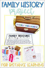 Family History Project For Distance Learning Life Between Summers In 2020 Family History Projects Social Studies Elementary Social Studies Projects