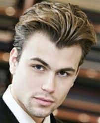 Natural Highlights For White Collar Players Mens Hairstyles Salon Guys Sleek Medium Hairstyles