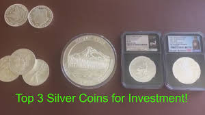 Investing in modern bullion coins, such as canadian maple leaf silver coins and american gold eagles, is a great way to get started. The 3 Best Silver Coins For Investment Youtube