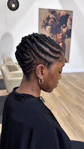 Middle Part Twist Out