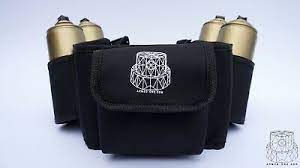 Armed One Spray Paint Graffiti Street Art 4 Aerosol Cans Holder Storage Belt Ebay
