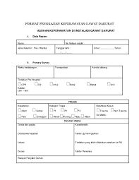 Check spelling or type a new query. Doc Format Pengkajian Keperawatan Gawat Darurat Ralista Monika Academia Edu