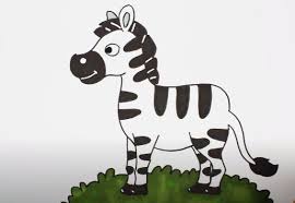 How to draw a zebra with pictures wikihow. How To Draw A Cartoon Zebra Step By Step