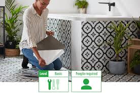 Making flooring easy and affordable. How To Install Vinyl Floor Tiles Homebase