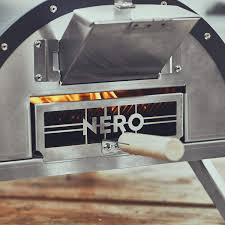 Burnhard Edelstahl Outdoor Pizzaofen Nero Inkl Pizzaschieber Pizzastein Hochwertiger Pizza Backofen Premium Holzofen F Pizzaofen Pizza Backofen Pizzastein
