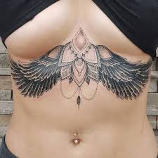 101 Best Chest Tattoos For Women 2020 Guide Chest Tattoos For Women Belly Tattoos Tattoos For Women