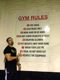 Does Your Gym Follow These 9 Rules Gym Rules Ab Workout At Home Gym Rules Funny