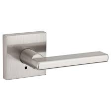 Available in satin nickel and venetian bronze. Weiser Privacy Door Lever Satin Nickel Spvl331hfl15sqt Rona