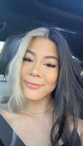 Half N Half Dyed Blonde Hair Hair Color For Black Hair Half And Half Hair