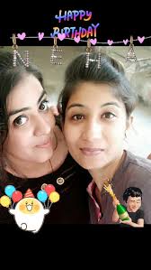 Happy birthday to the most beautiful soul... my sis... true copy to her  dad... may to keep shining like this my baby doll... so proud of you...  tujhe aur nancy ko bhagwan sari khushiya de... love you ...