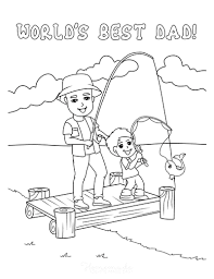 Color our free fishing coloring page for adults that includes a fly fishing mountain scene. 31 Father S Day Coloring Pages Best Free Printables For Kids