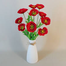 Check spelling or type a new query. Artificial Flower Arrangements Red Poppies In Cream Vase