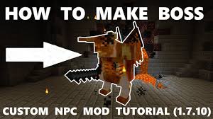 The dbc custom npcs in those servers theres spesific custom npcs mod. Minecraft Custom Npcs Scripted Items By Daot