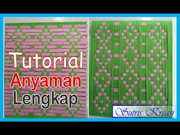 Bentuk anyaman kertas sederhana hewan. Latihan Dasar Anyaman Kertas Origami Karton By Sutris Ino