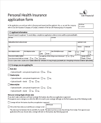 A uk global health insurance card (uk ghic). Free 10 Sample Health Insurance Forms In Pdf Word