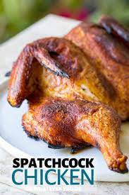 Traeger Spatchcock Chicken Smoked Pellet Grill Whole Chicken Recipe Spatchcock Chicken Traeger Grill Recipes Chicken Grilled Chicken Recipes