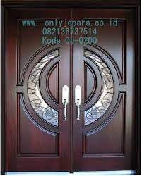 Daun pintu minimalis, jombang, jawa timur, indonesia. Jual Daun Pintu Rumah Minimalis Double Jati Pintu Rumah Double Minimalis Murah Toko Furniture Jepara