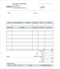 Company Sales Payment Receipt Template The Proper Receipt Format For Payment Received And General Basics Rec Invoice Template Word Receipt Template Receipt