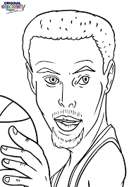 There are tons of great resources for free printable color pages online. Stephen Curry Coloring Page Coloring Pages Original Coloring Pages Coloring Library