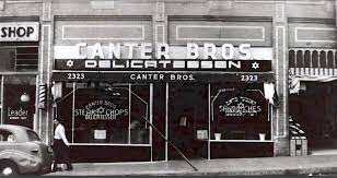 Canter Brothers Delicatessen 2323 Brooklyn Ave Now Cesar Chavez Avenue In Boyle Heights Los Angeles 1939 Boyle Heights Los Angeles History Canter