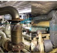 Marine Engine Exhaust Blanket Insulation | Genset Heat Blankets