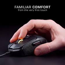 The kain's shape was born out of a meticulous process involving two years of research and rigorous testing. Roccat Kain 100 Aimo Rgb Gaming Maus Ohne Mauspad 8 500 Dpi Pro Optic R8 89g Leicht Titan Click Technologie Schwarz Amazon De Games