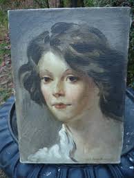 VINTAGE ALICE NATHAN Listed Artist (1938-2023) "4 Horses" Oil Painting  $300.00