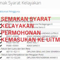 Ramai sebenarnya yang mahu masuk ke universiti teknologi mara. Syarat Kemasukan Uitm 2016