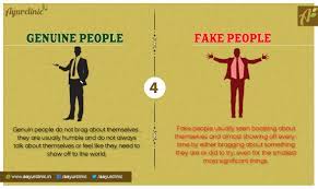 Check spelling or type a new query. Difference Between Genuine People And Fake People Genuine People Vs Fake People