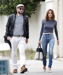 Joel Edgerton Enjoys A Casual Lunch With Vogue Australia Editor Christine Centenera Christine Centenera Vogue Australia Jeans Outfit For Work