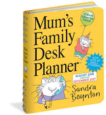 Mum S Family Planner Desk Diary Amazon Co Uk Sandra Boynton Books