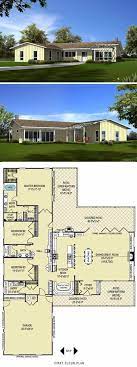 Retro Renovation L Shaped House Plans