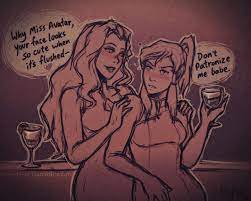 k-y-h-u: Korrasami gettin' their drink on~ ...