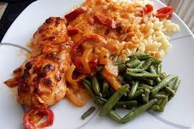 Paprika Sahne Hahnchen Von Sister Chefkoch Rezept Paprika Sahne Hahnchen Paprika Hahnchen Fleisch Gerichte