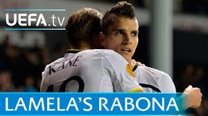 Jugador del tottenham hotspur fc. Erik Lamela Rabona V Asteras Goal Of The Season Youtube