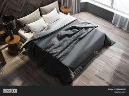 Dark wood floor master bedroom. Top View Wooden Master Image Photo Free Trial Bigstock