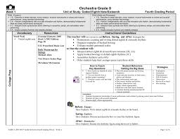 orchestra scope and sequence