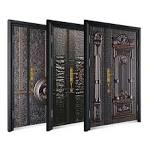 Exterior Front Turkey Armored Doors Steel Security Entrance ...