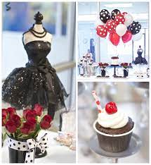 To really engage guests in your party theme, you'll find a list necessary supplies right here on our site to complete the look! Kara S Party Ideas Black White Red Elegant Birthday Party