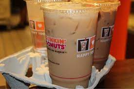 Make sure you're not asking for cream in your order, as the caramel swirls themselves make it lighter and sweeter. 11 Dunkin Donuts Drinks Ranked By Caffeine Content