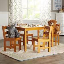 Rickey Kids 5 Piece Table Chair Set With Images Kids Table Chair Set Round Table And Chairs Chair Set