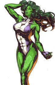 She hulk abs
