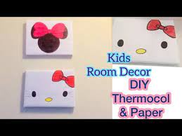 Home Decor Using Thermocol Kids Room Decoration Ideas Wall Decor Diy Kids Rooms Diy Diy Kids Room Decor Easy Diy Decor