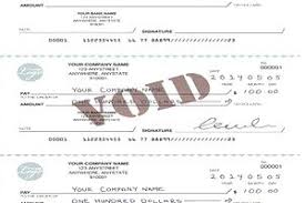 How do you know if a cashier's check sent directly. How To Void A Check Set Up Payments Deposits And Investments