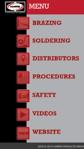 The Harris Products Group Brazing Soldering Guide Mobile App